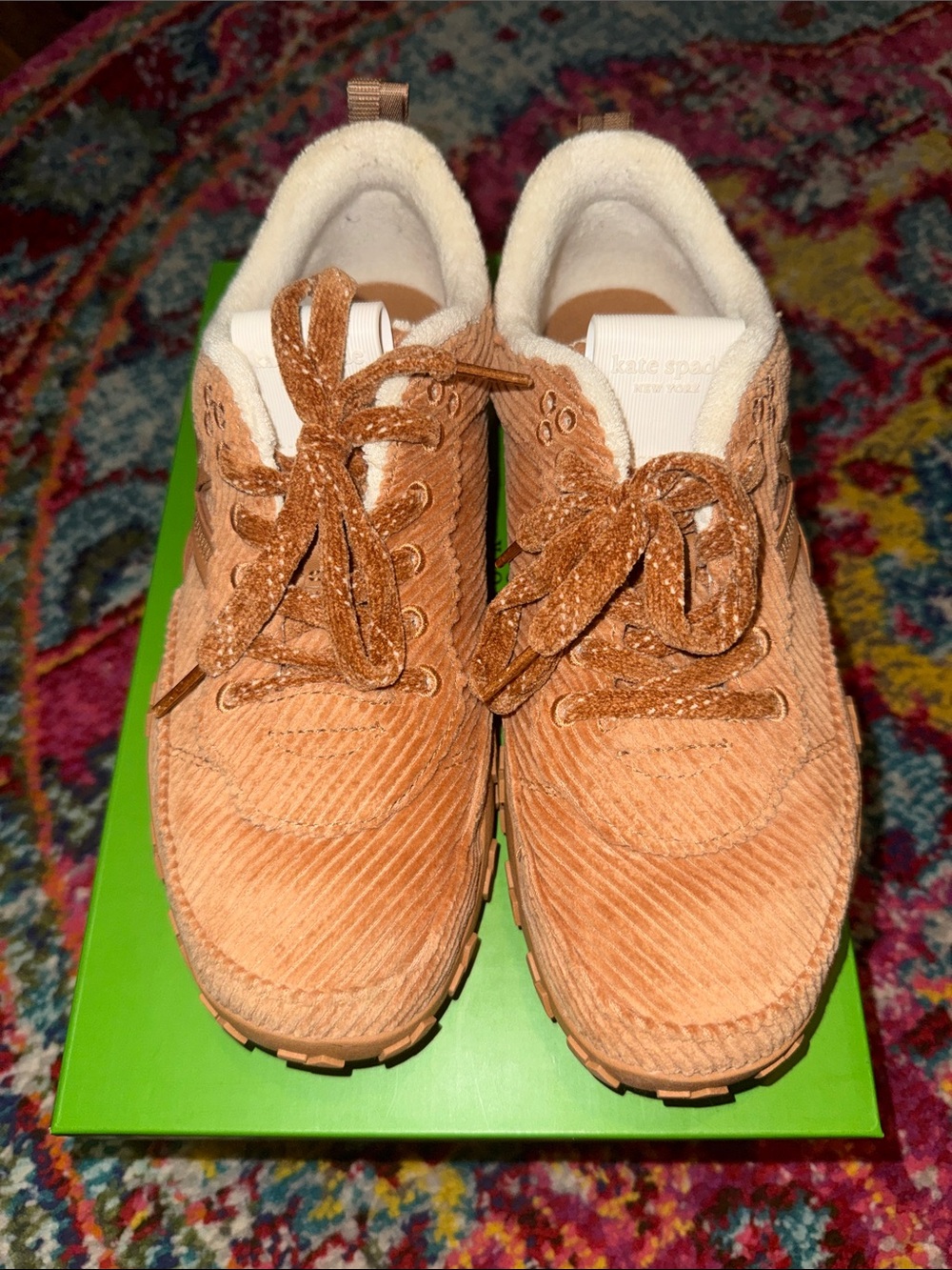 Kate Spade Corduroy K as in Kate Runners in Bungalow